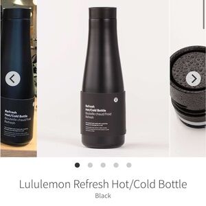 Lululemon Black Hot/Cold Bottle